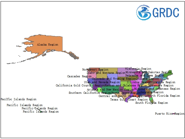 美国红十字会地区